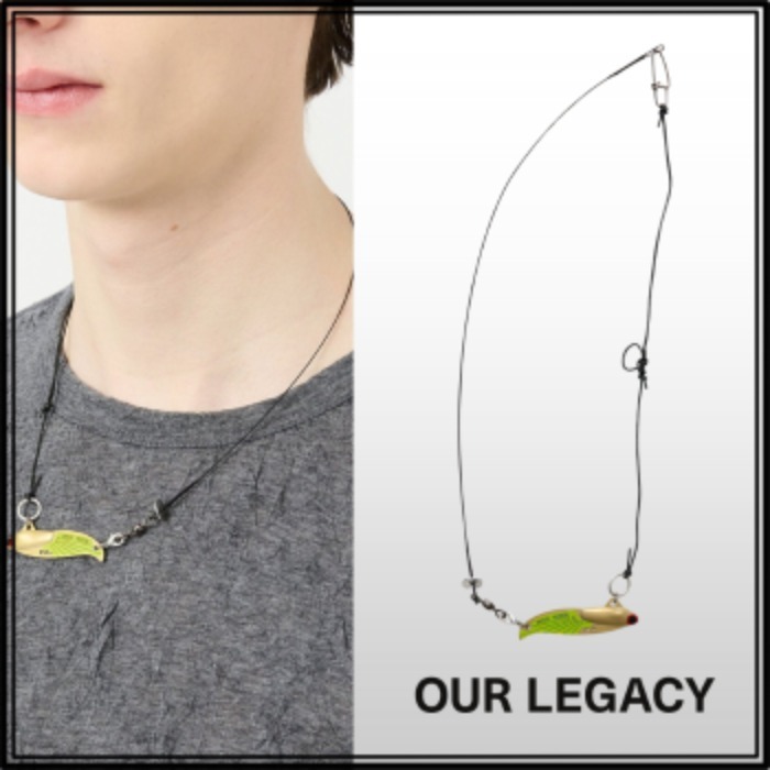 国内発送【OUR LEGACY】タドポール ネックレス スーパーブラス