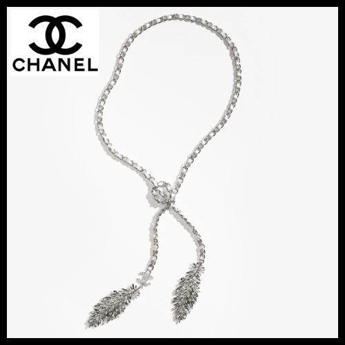 **25S 揺れるリーフがクールで豪華**【CHANEL】 ネックレス