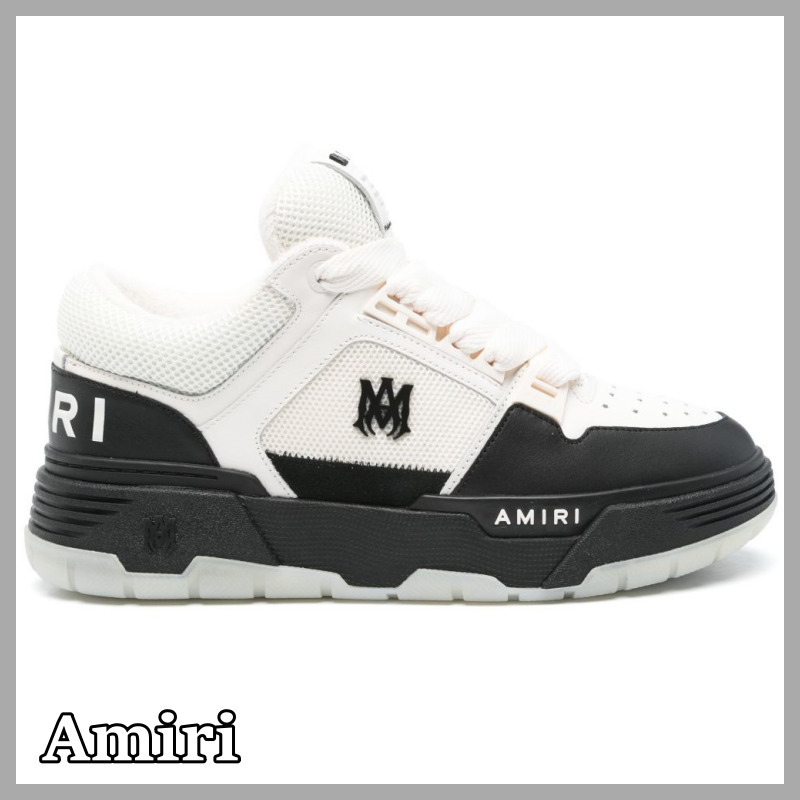 【AMIRI】MA-1 ロゴパッチ スニーカー（送料込み）