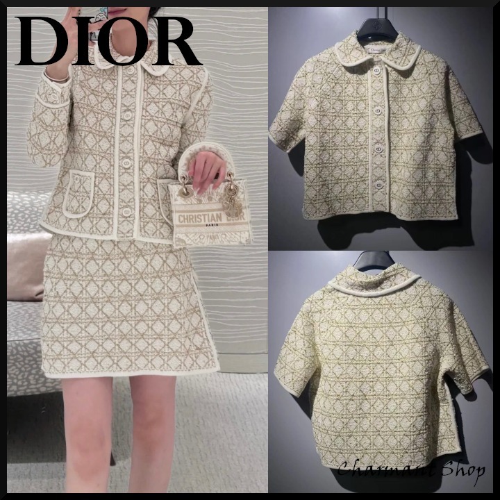 【DIOR】Dior Or ショートスリーブ ジャケット