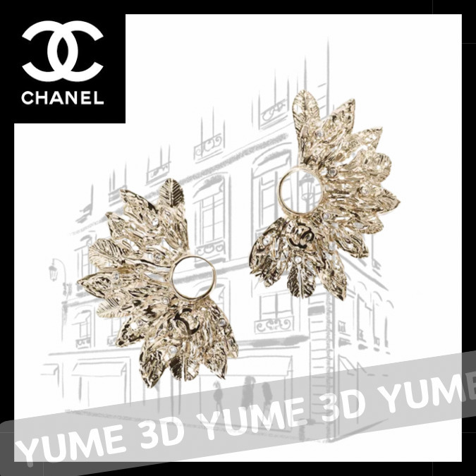 ♡CHANEL♡イヤリング♡メタル ゴールド♡