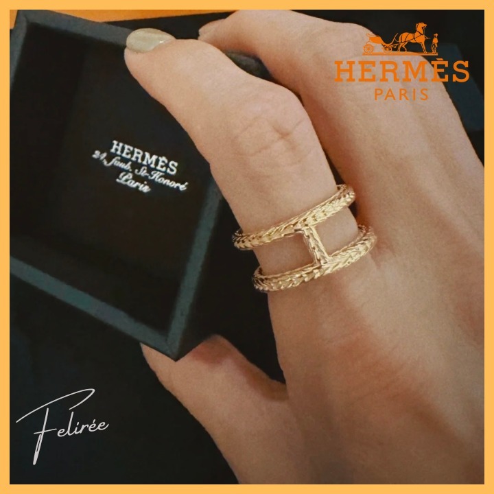 《売れ筋商品☆》HERMES リング シェーヌダンクル ダナエ PM