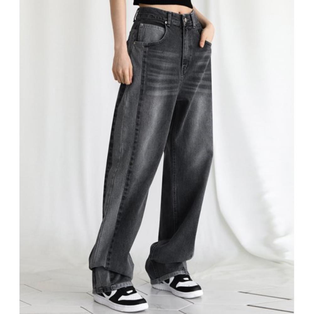 ☆AVANDRESS☆ twotone wide pants GREY AD43PT31GR