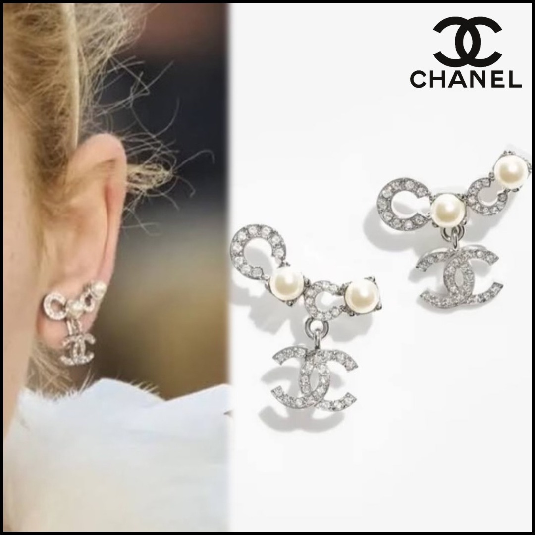 【国内発送♡耳元をゴージャスに♪】CHANEL ピアス25SS