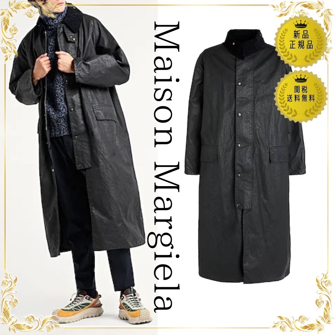 Maison Margiela ライトコート チャコール ロング丈○関送無料○