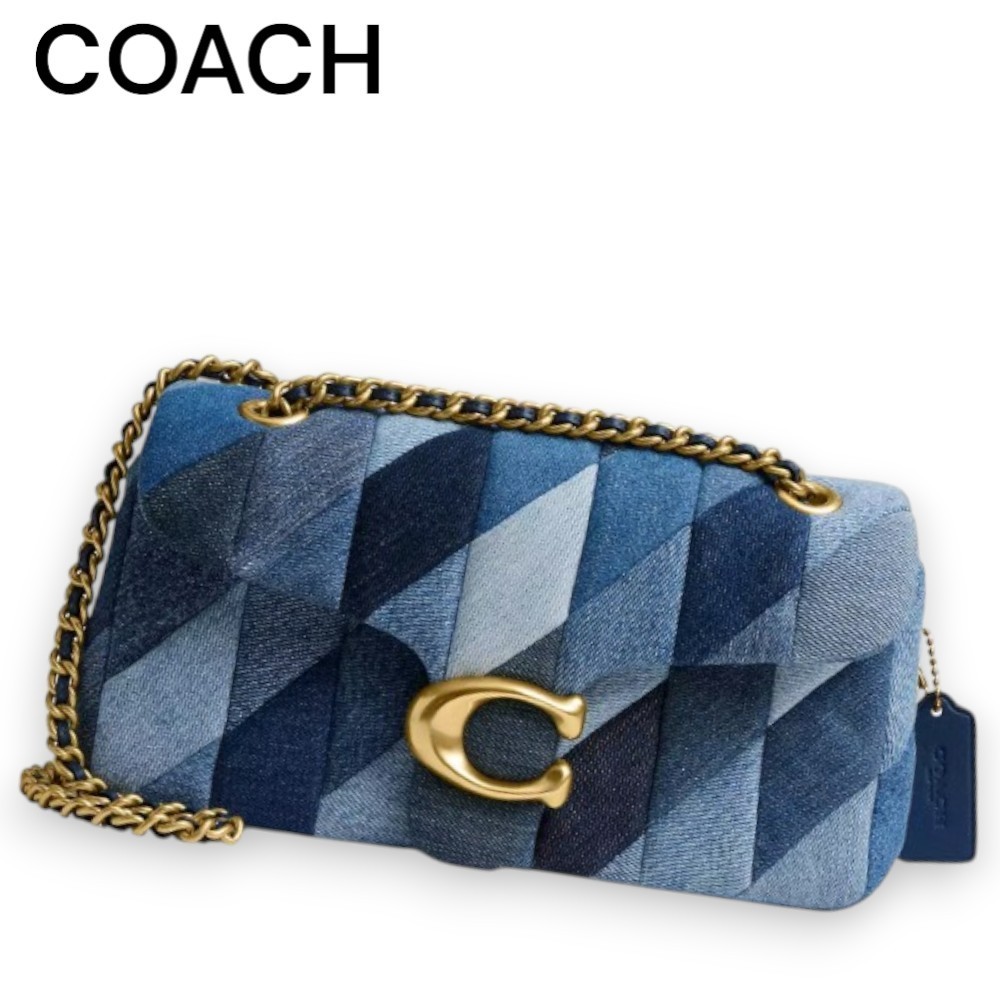 【Coach】パッチワークが素敵♪  タビーショルダーバッグ26