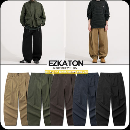 【EZKATON】男女兼用★リターンウォッシュドバンディングパンツ EZKATON(エズカートン) パンツ・ボトムス(メンズ) - 海外通販のBUYMA