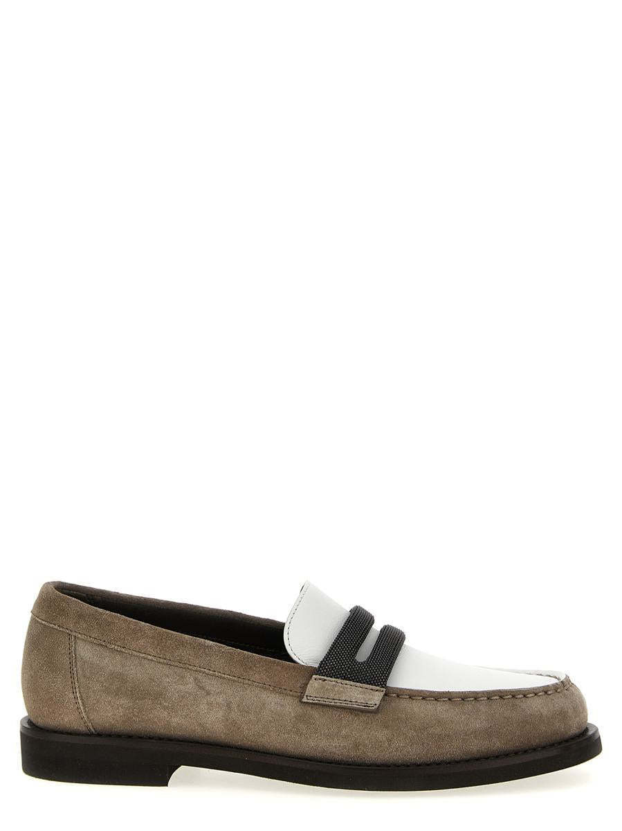 【関税＆送料込み】Brunello Cucinelli Two-Tone Loafers