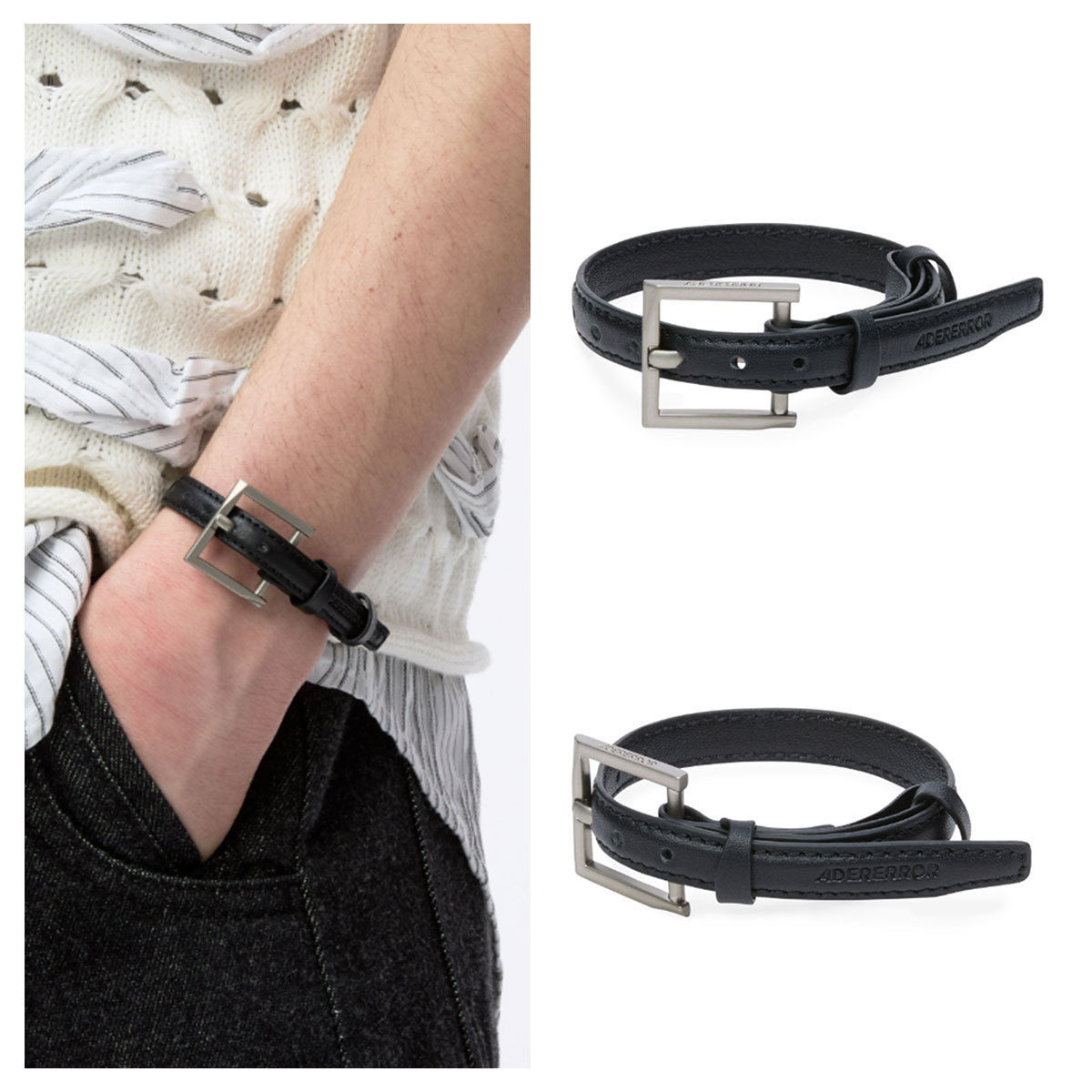 ブレスレット ADERERROR Tetraight Bracelet Product. 117 5FT882