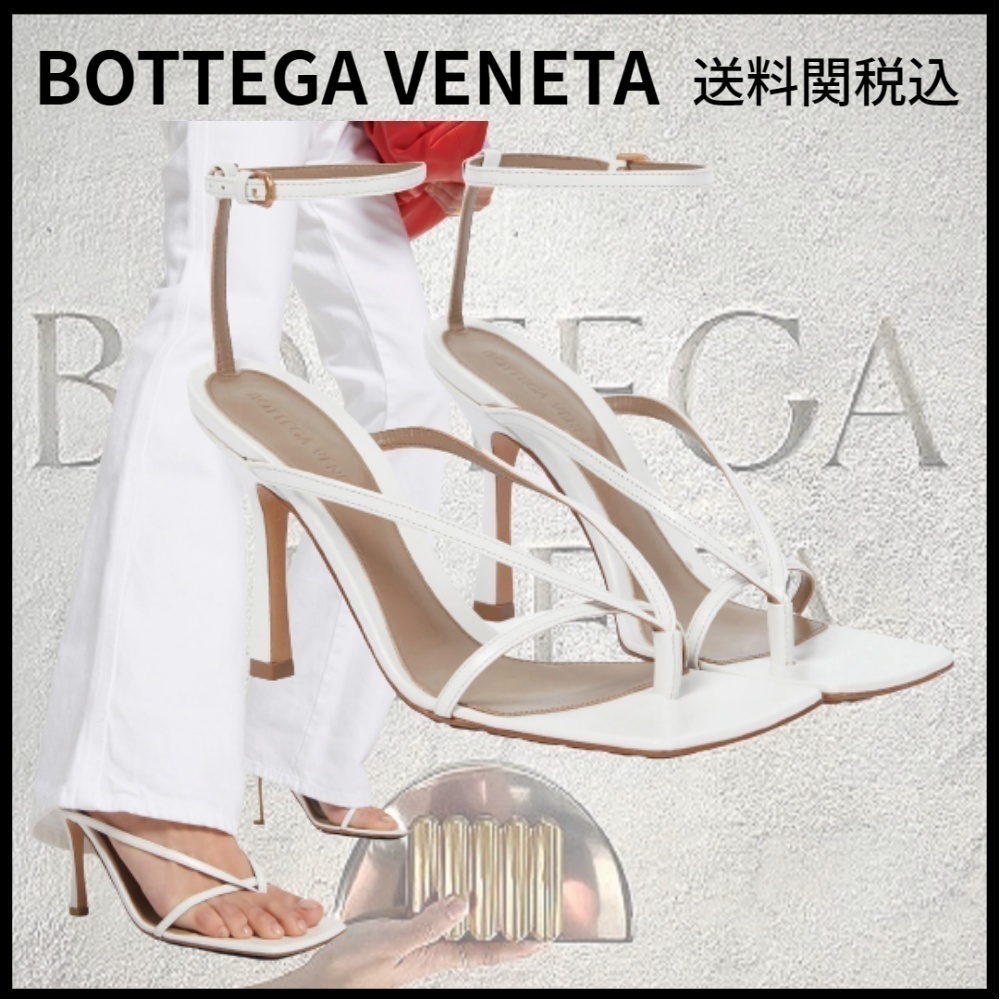 送料関税込み★BOTTEGA VENETA★ストレッチレザーサンダル