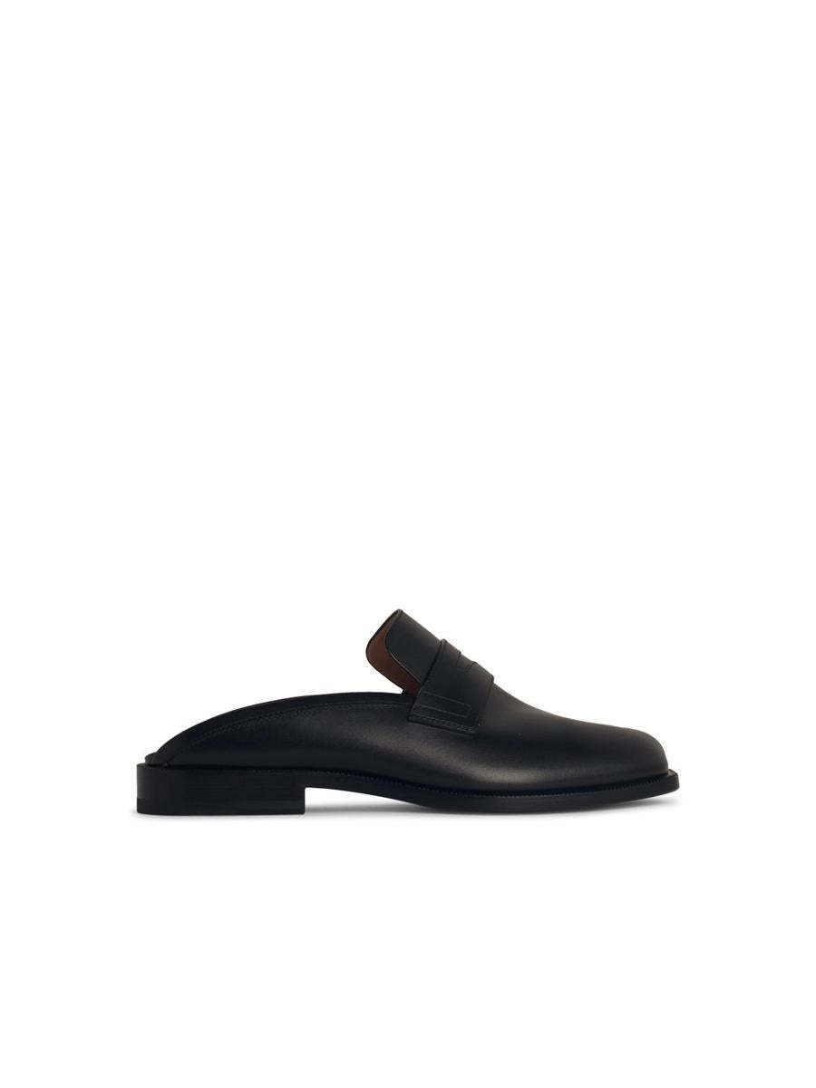 【関税＆送料込み】Maison Margiela 'Tabi' Black Leather Sab