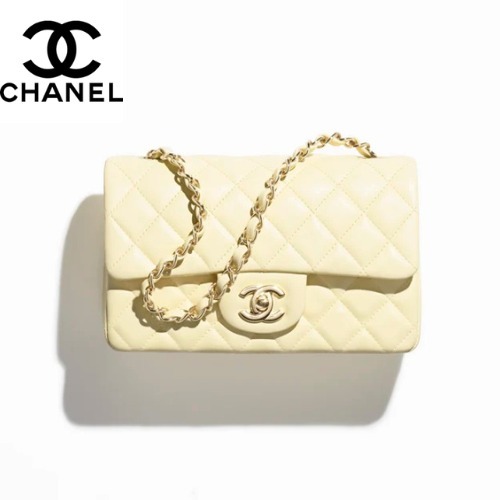 **25S 明るく上品に /ライトイエロー**【CHANEL】 ハンドバッグ