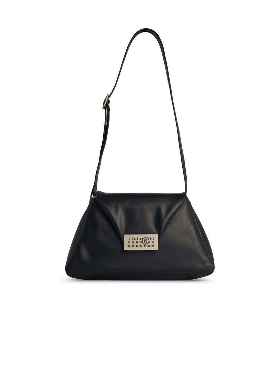 【関税＆送料込み】Mm6 Maison Margiela 'Numeric' Black Leat