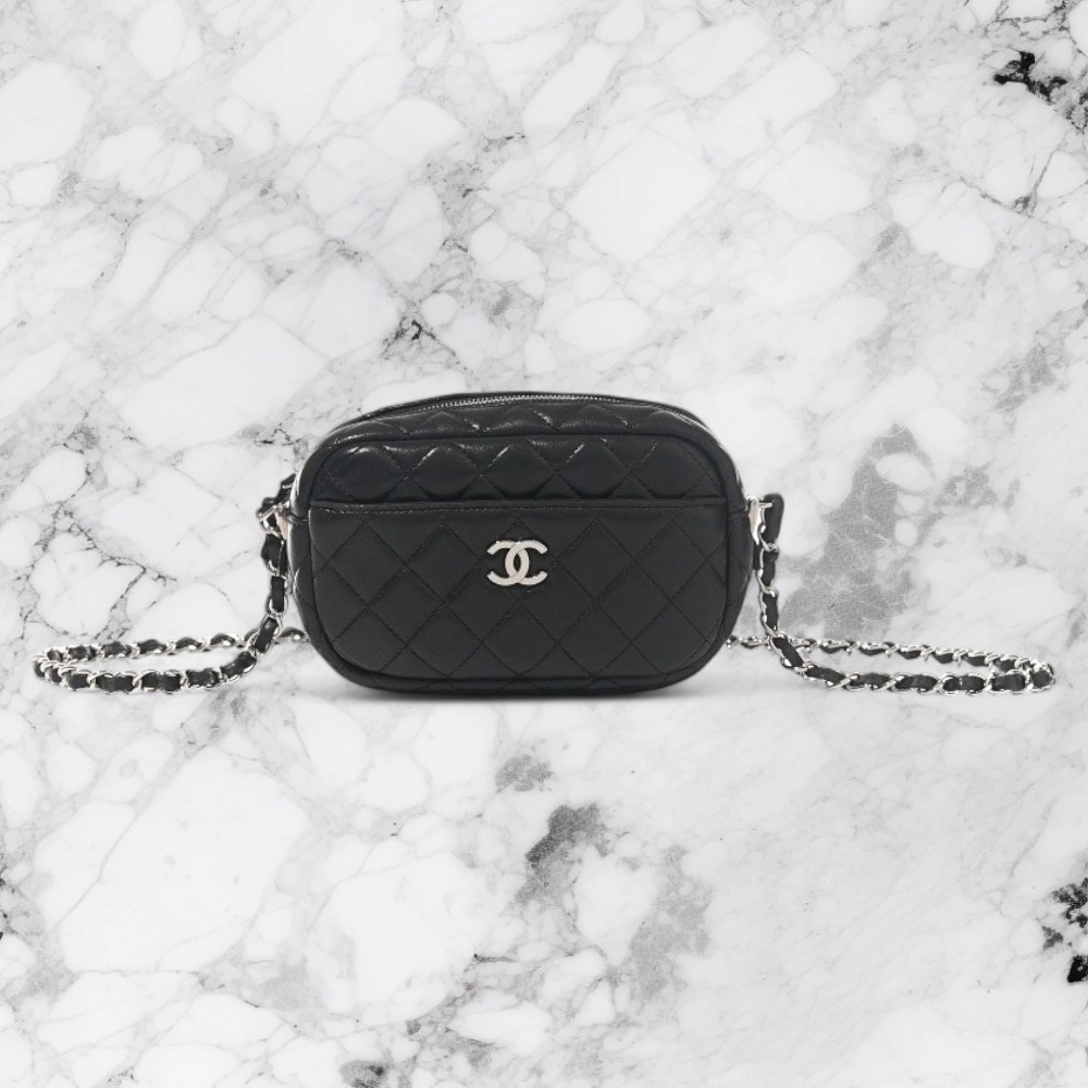 CHANEL★シャネル ラムスキン カメラバック