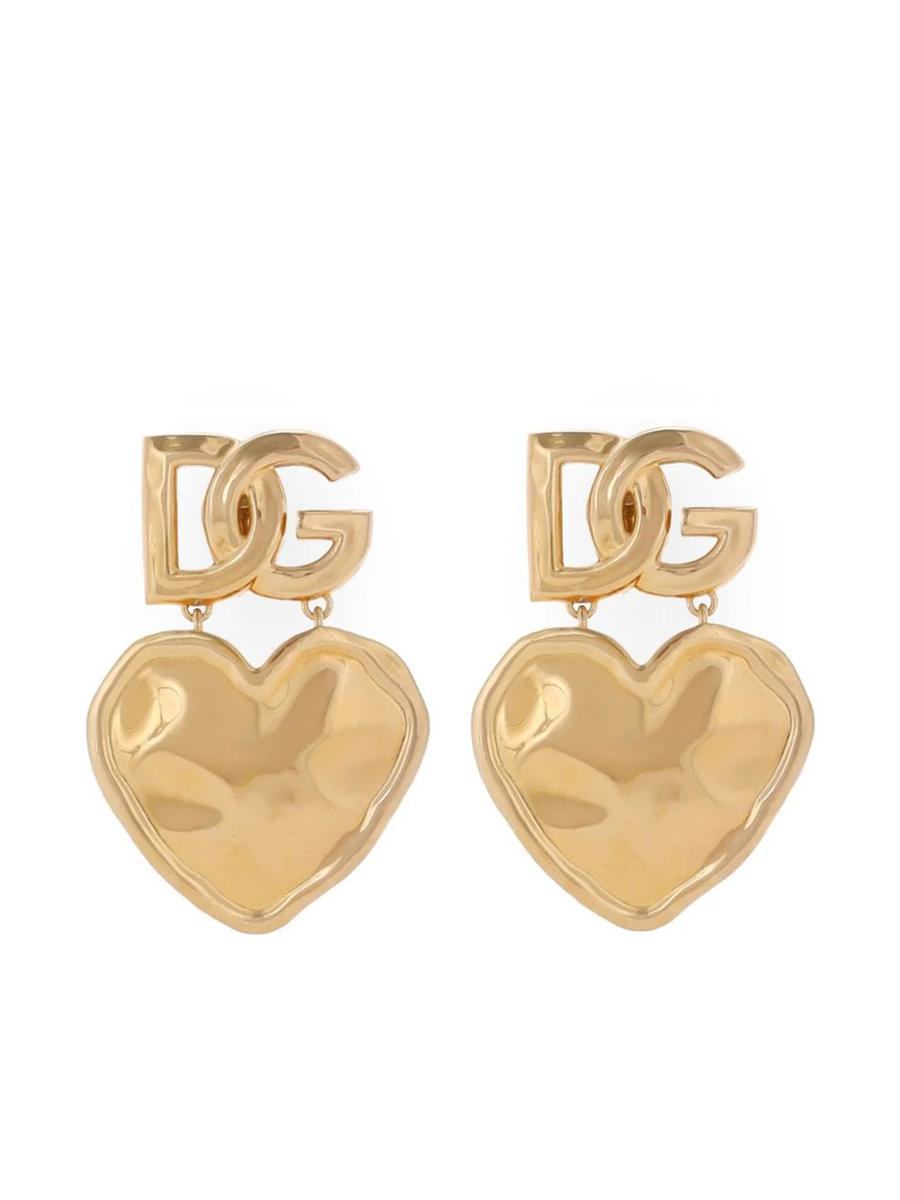 【関税＆送料込み】Dolce & Gabbana Heart Pendant Earrings