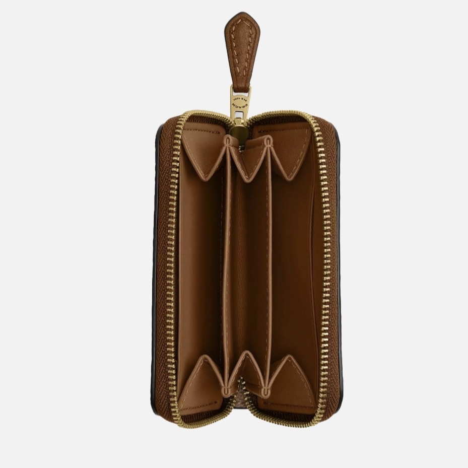 【 COACH 】ジップ アラウンド カード ケース レキシー プリント 日本限定】エッセンシャル スモール ジップ アラウンド カード