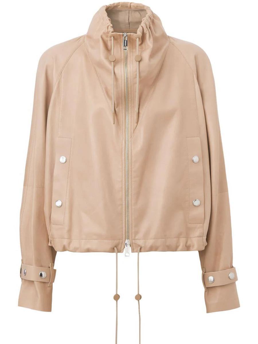 【関税＆送料込み】Burberry Cropped Leather Jacket