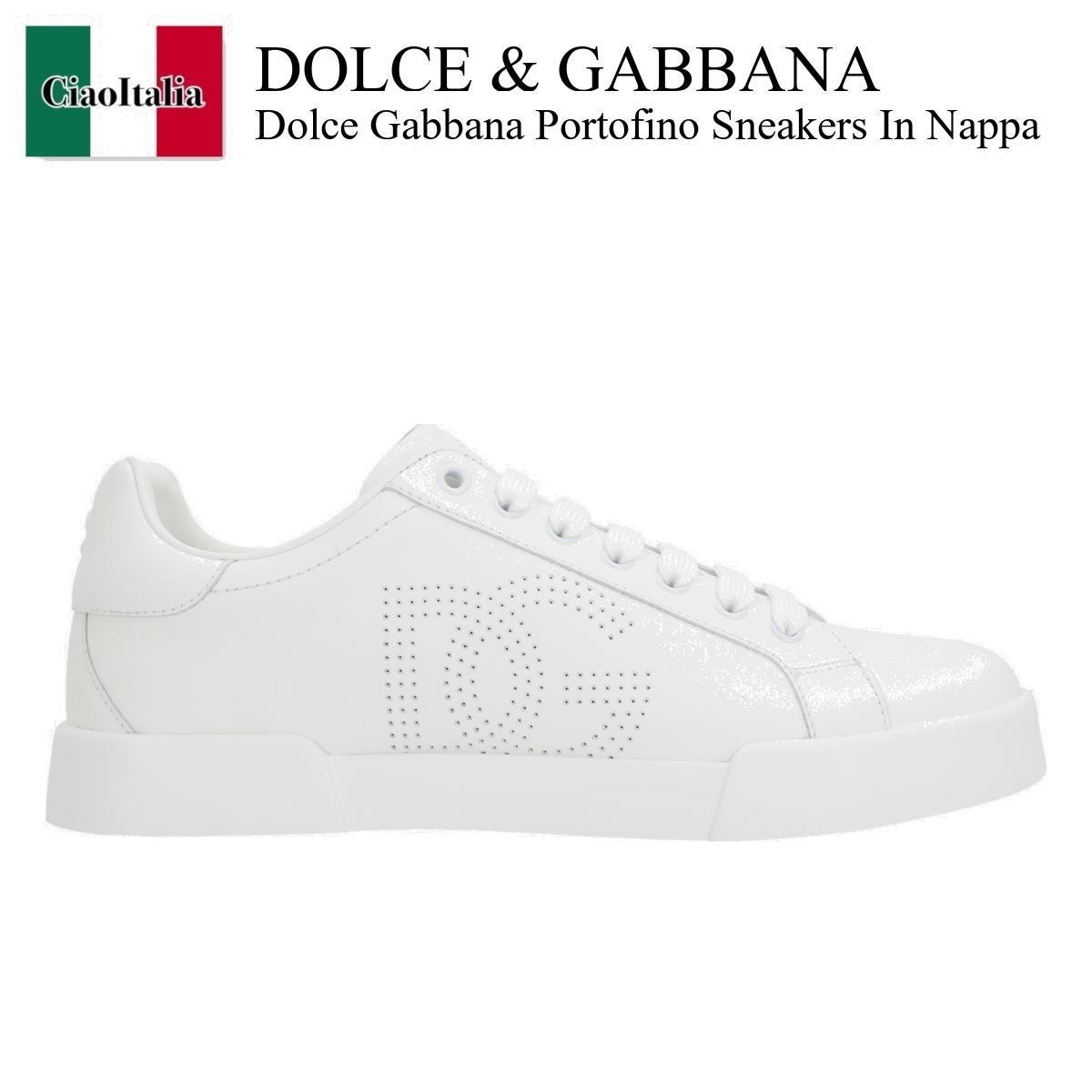 スニーカー Dolce & Gabbana Portofino Sneakers In Nappa