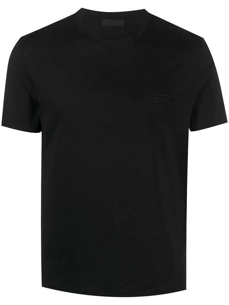 【関税＆送料込み】Prada Logo-Embroidered Cotton T-Shirt