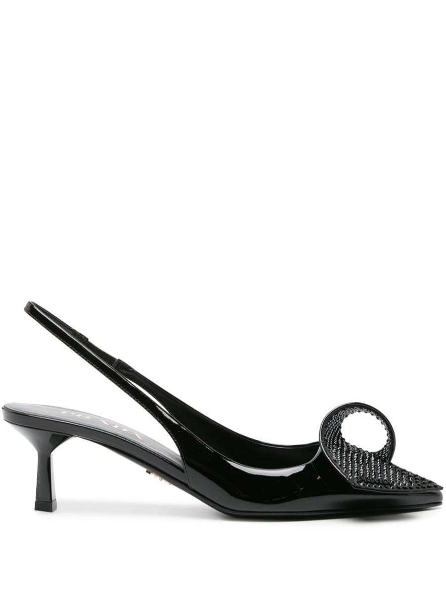 【関税＆送料込み】Prada Patent Leather Slingback Pumps