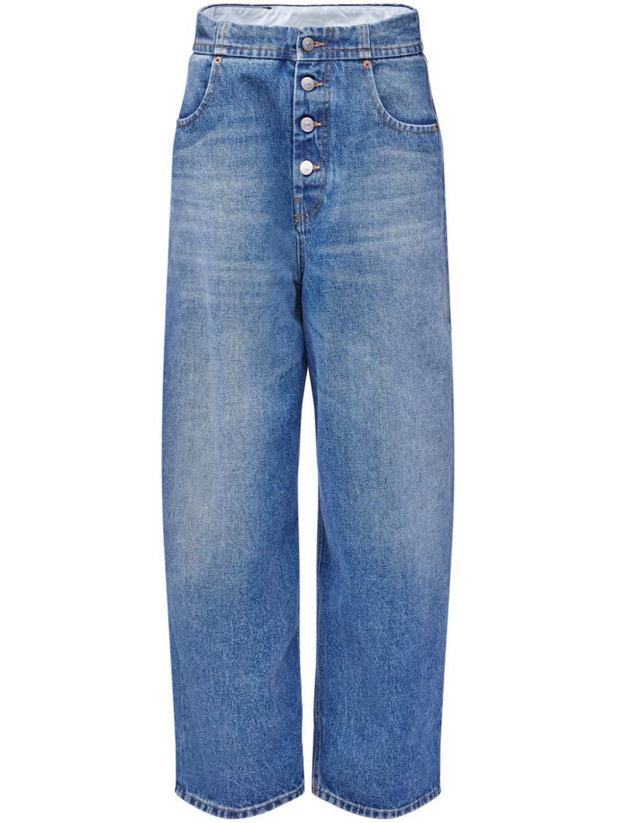 【関税＆送料込み】Mm6 Maison Margiela Wide-Leg Denim Cotto