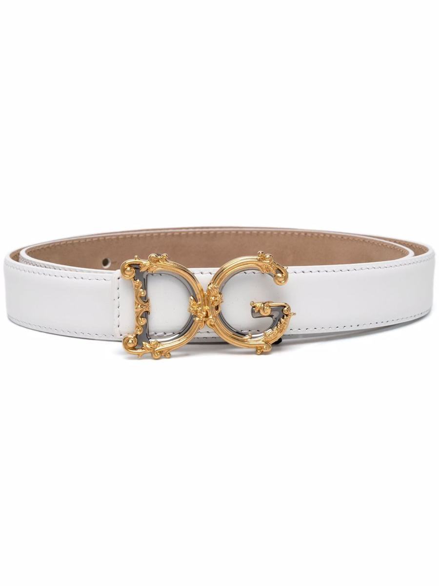【関税＆送料込み】Dolce & Gabbana Belt With Dg Logo