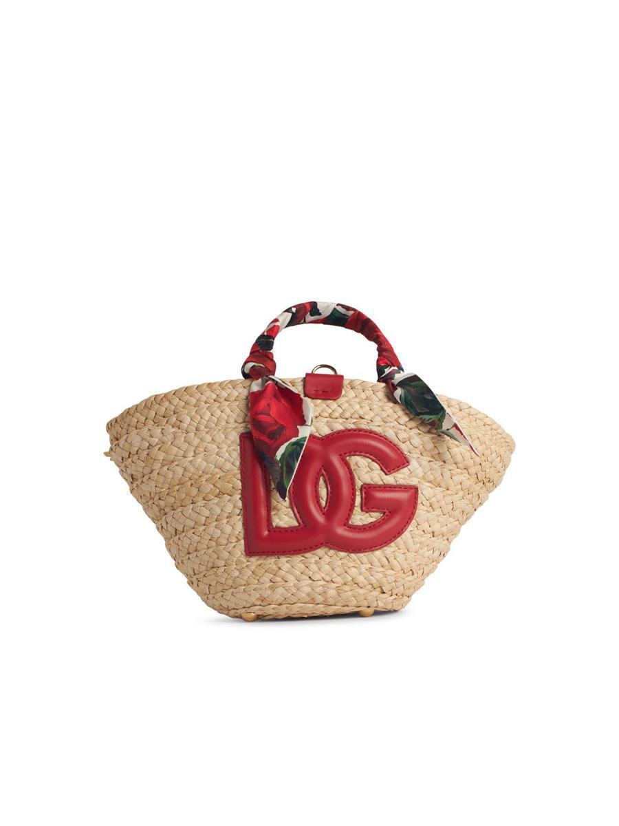 【関税＆送料込み】Dolce & Gabbana 'Rafia' Red Corn Blend S