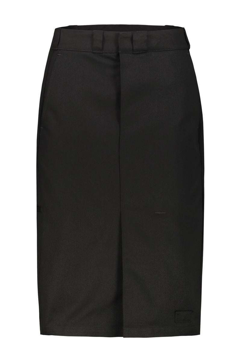 【関税＆送料込み】Maison Margiela Black Cotton Pencil Skir