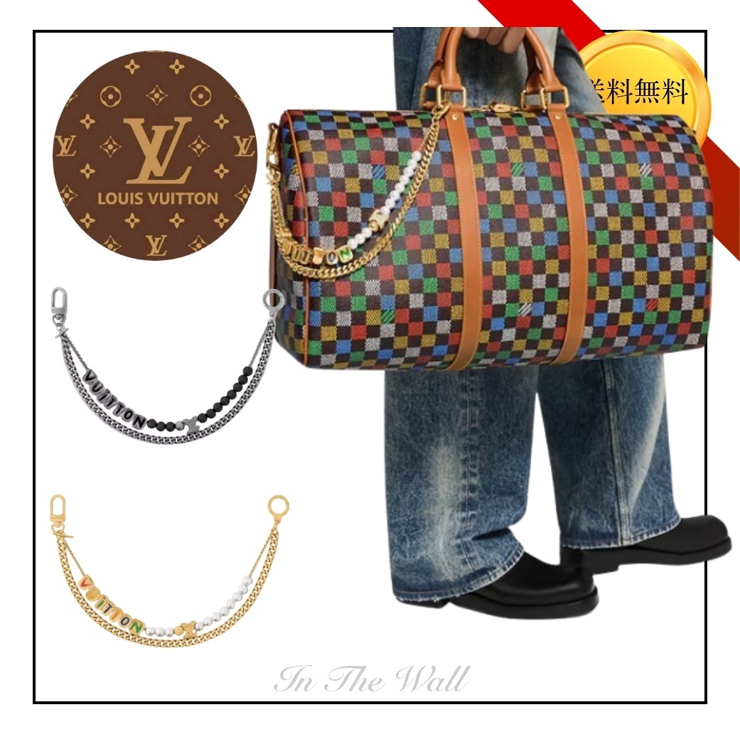 バッグチャームにも使える2色【LV】チェーンベルト ヴィトン