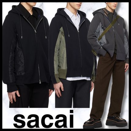 ナイロン sacai(サカイ) パーカー・フーディ(メンズ) - 海外通販