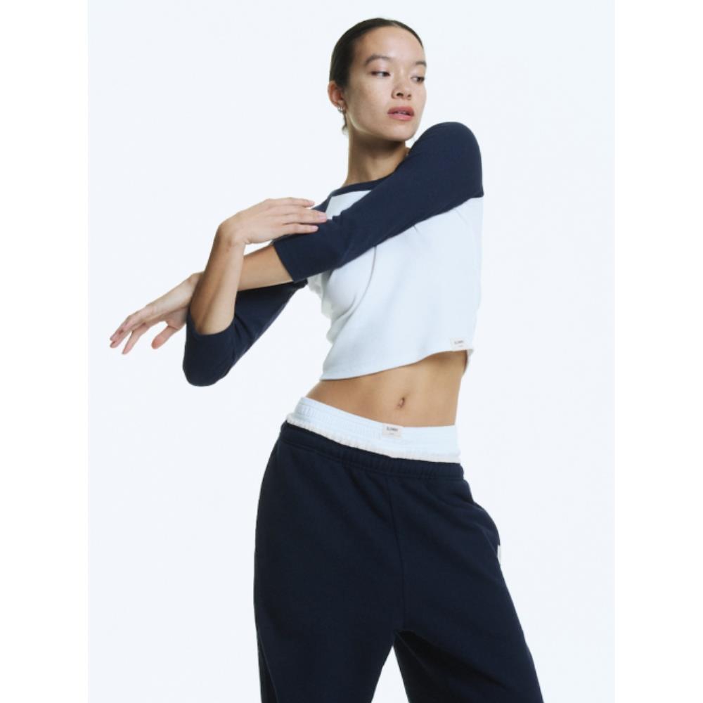 Tシャツ・カットソー GLOWNY 34 G CONTRAST TEE NAVY GC24WTTS001NA