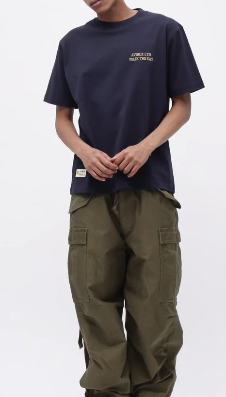 国内発送【AVIREX】《AVIREX × FELIX》\"BOXING\" T-SHIRT