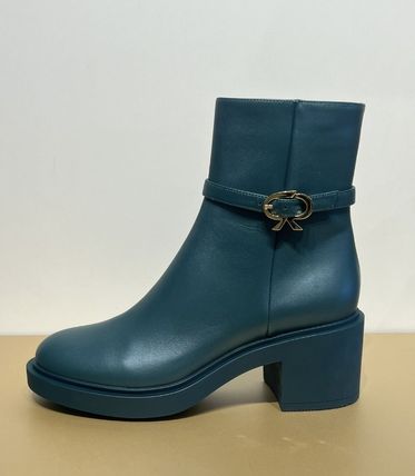 グリーン（緑）系 25.5cm Gianvito Rossi(ジャンヴィト ロッシ