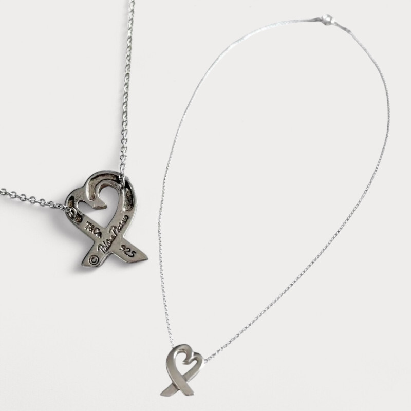 Tiffany & Co PALOMA PICASSO シルバー ネックレス【ランク：A】