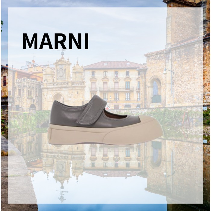 MARNI ナッパレザー Pablo メリージェーンスニーカー