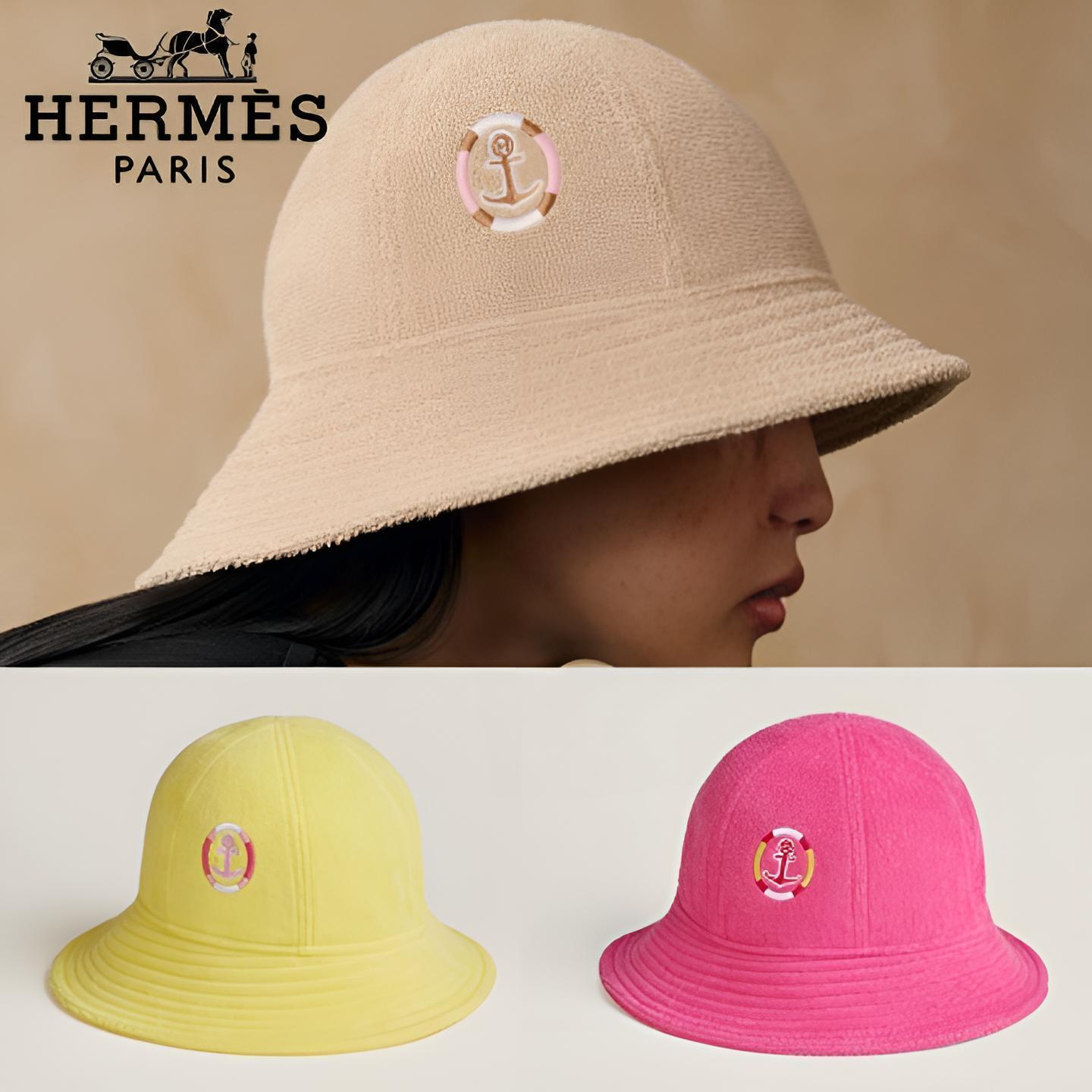 HERMES 新作 ハット 春夏 カジュアル コットン100% Kira Yacht ハット 《キラ》 《ヨット》 | Hermès - エルメス-公式サイト