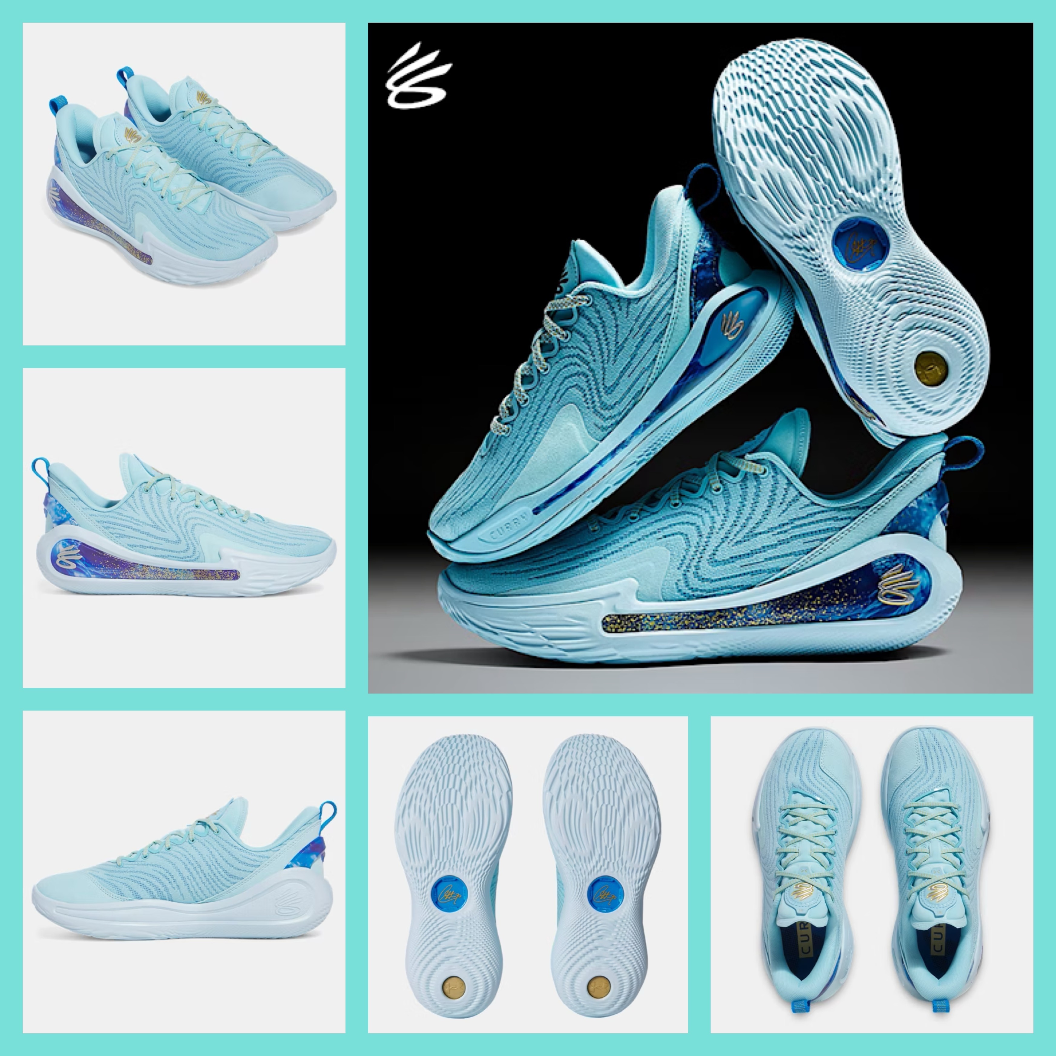 《☆超レア☆》☆UNDER ARMOUR☆Curry 12 'Pisces'☆Blue