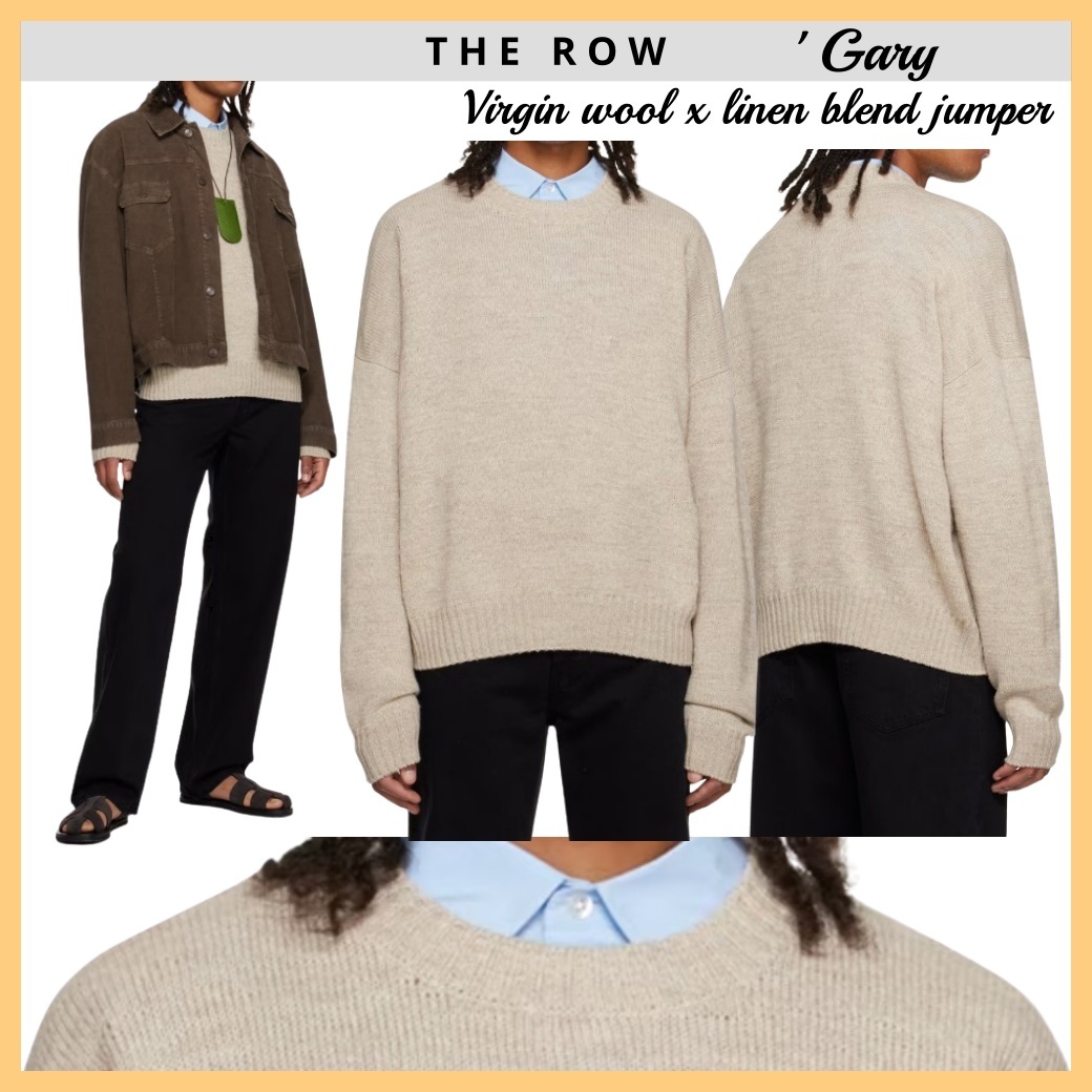THE ROW / 'Gary バージンウール x リネン混のセーター