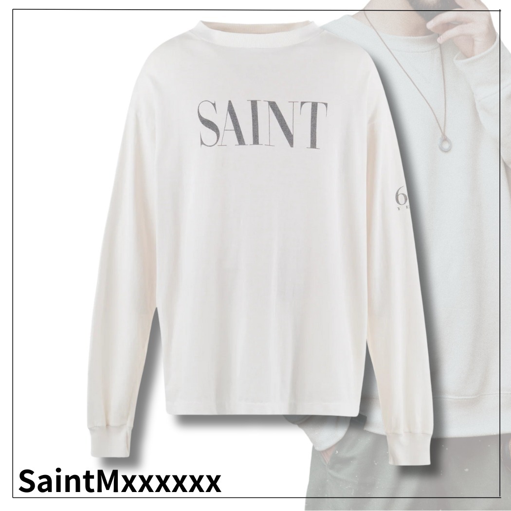 【完売必至！マストハブ】Saint Michael ロングスリーブ Tシャツ