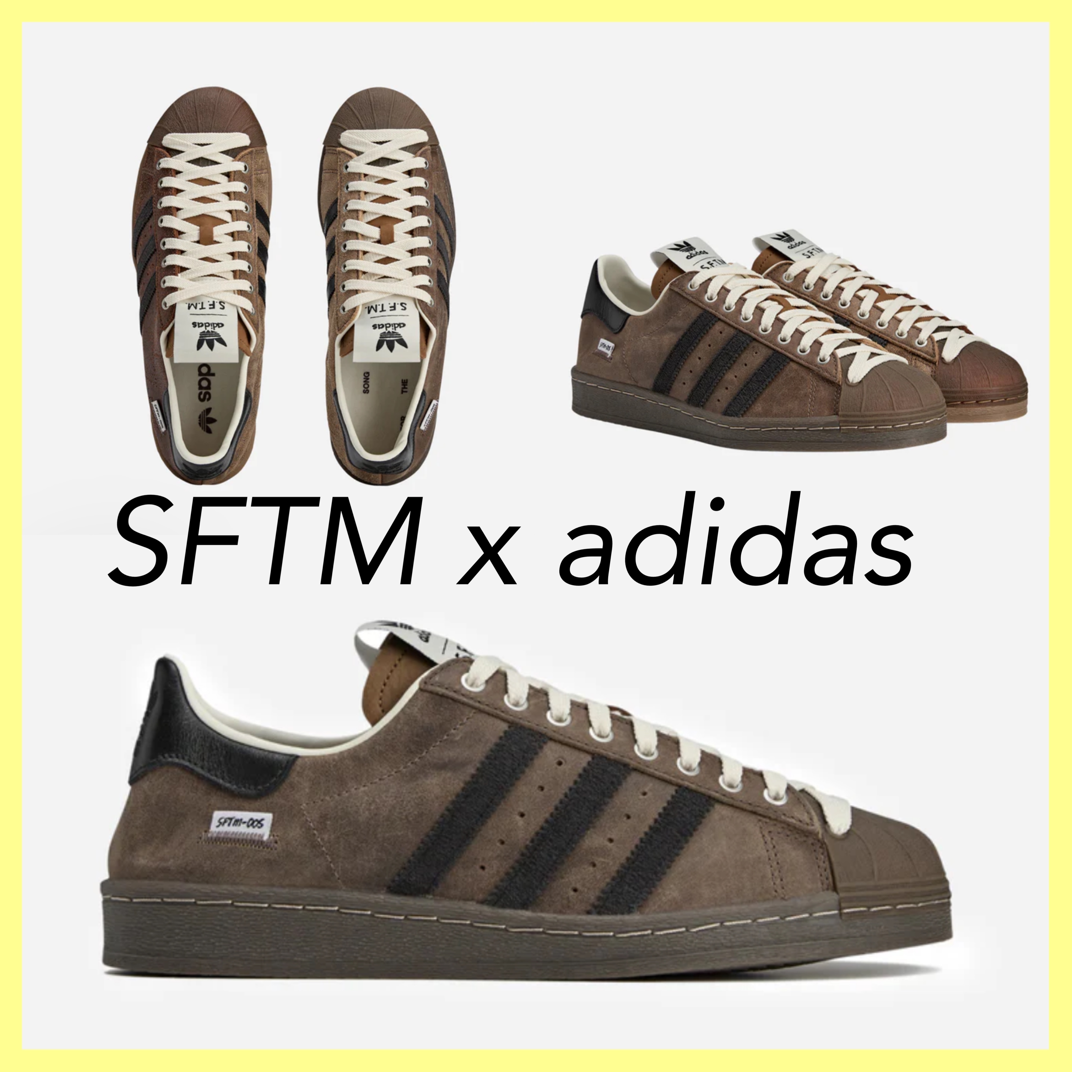【Song For The Mute x adidas】Superstar 82 ブラウン