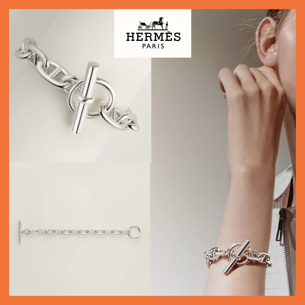 【*入手困難*】HERMES シェーヌダンクル GM ブレスレット