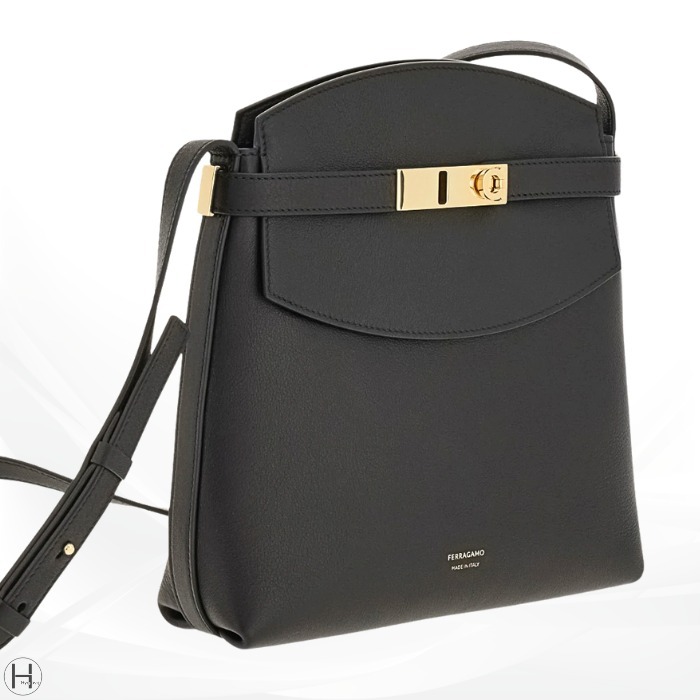 FERRAGAMO ハグ メッセンジャー・ショルダーバッグ_HUG SOFT
