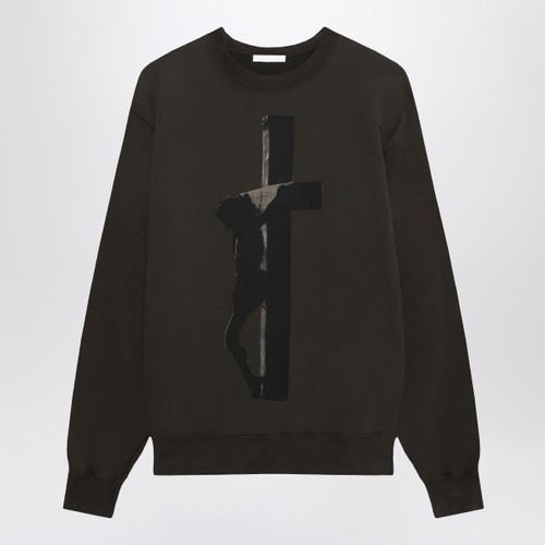 1989 STUDIO クルーネックスウェットシャツ ブラウン FW24/25