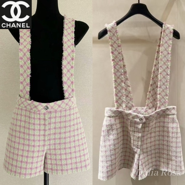 キュートな春カラー♡ストラップ【CHANEL】ショートパンツ