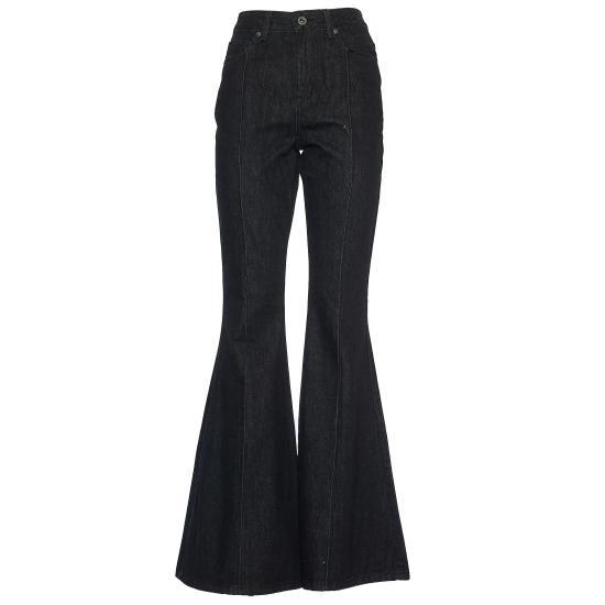 デニム・ジーパン SELF PORTAIT Women Denim Pants RS25823PB B BLACK