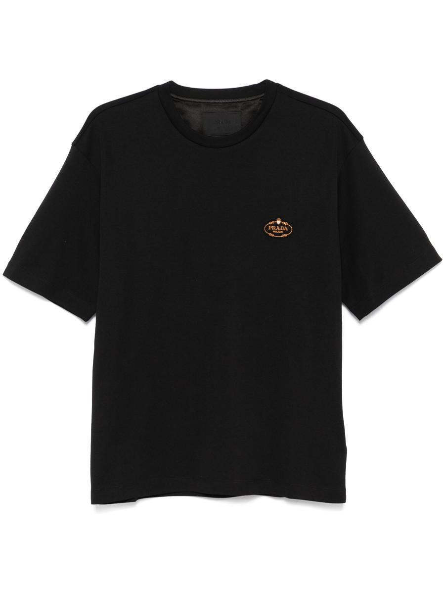 【関税＆送料込み】Prada Logo-Patch T-Shirt
