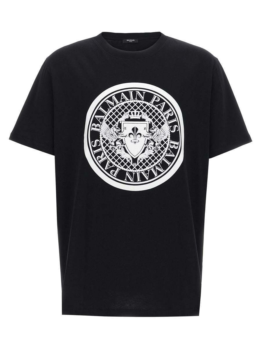 【関税＆送料込み】Balmain Velvet Logo T-Shirt