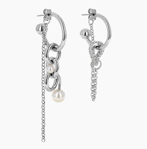 フランス発☆Justine Clenquet☆ Abel フープ パール ピアス