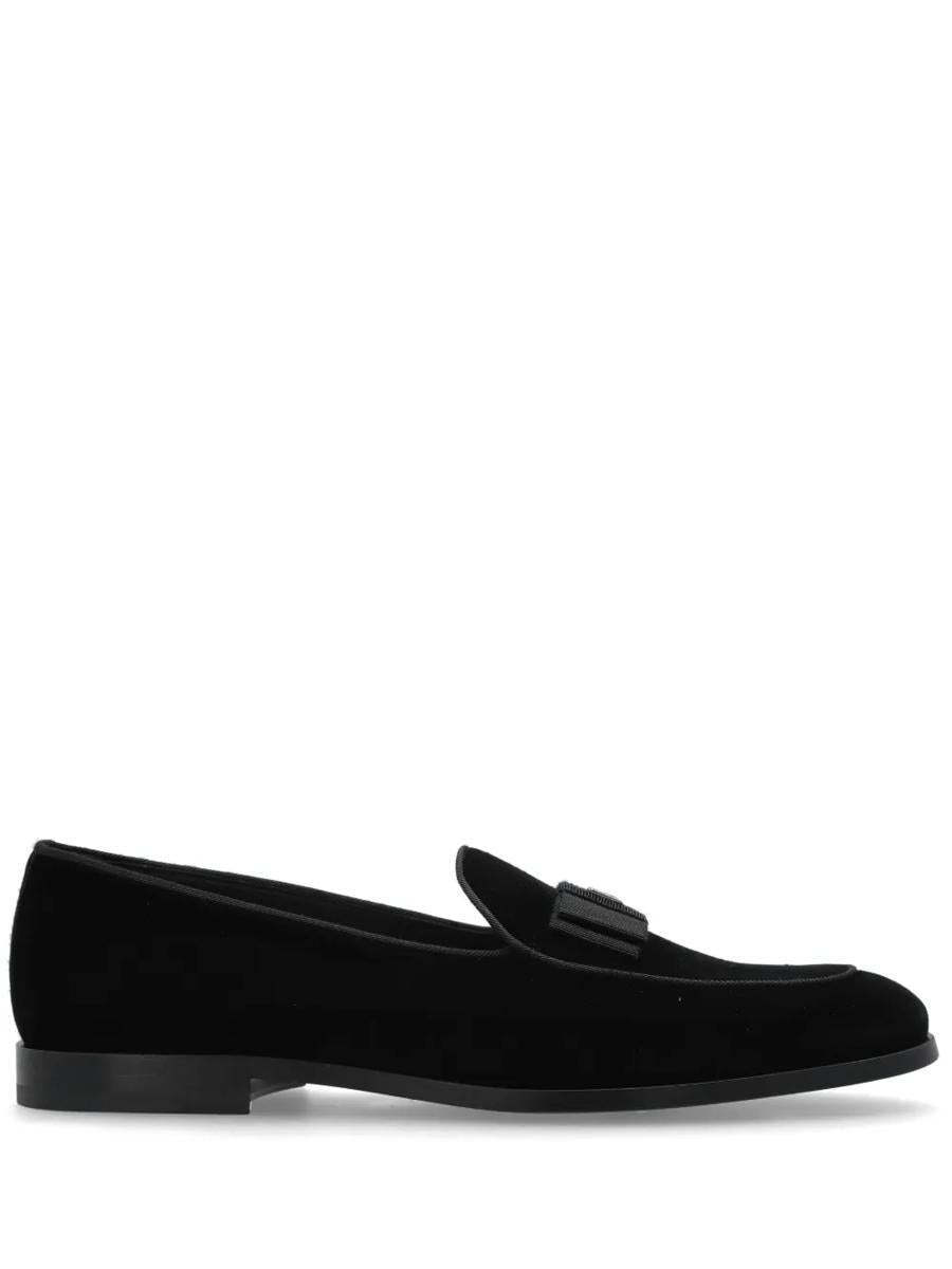 【関税＆送料込み】Dolce & Gabbana Loafers With Logo Plaque