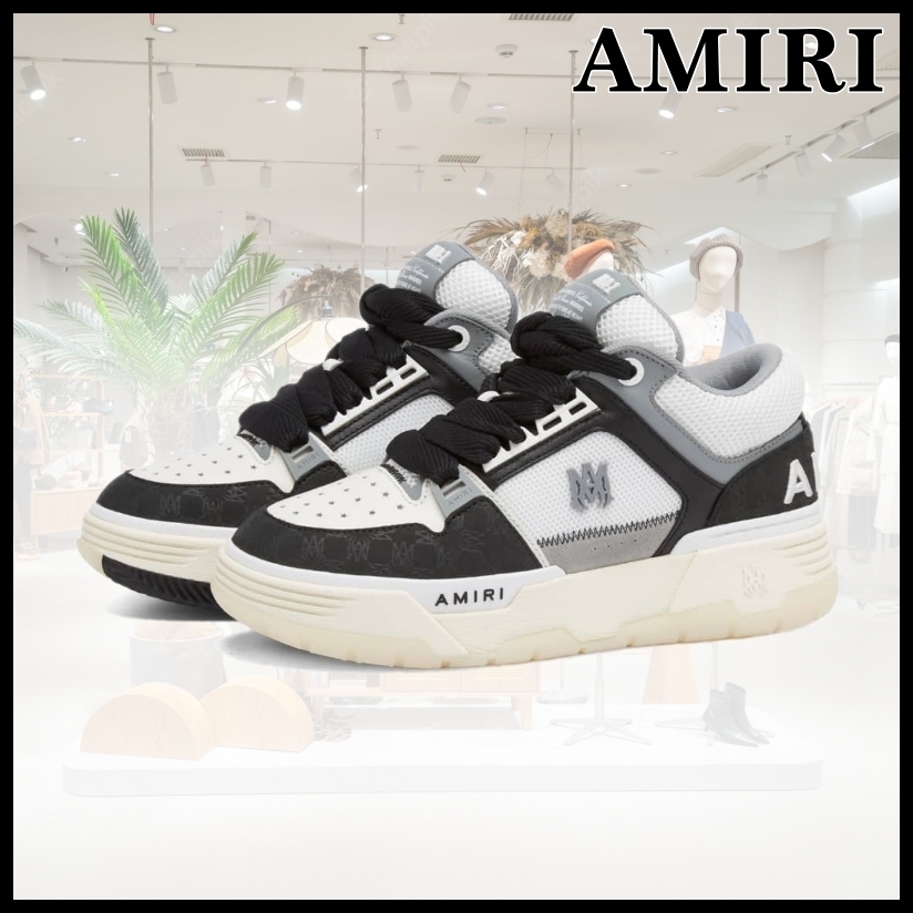 大人気★【AMIRI】MA-1 Quad Debossed Nubuck スニーカー